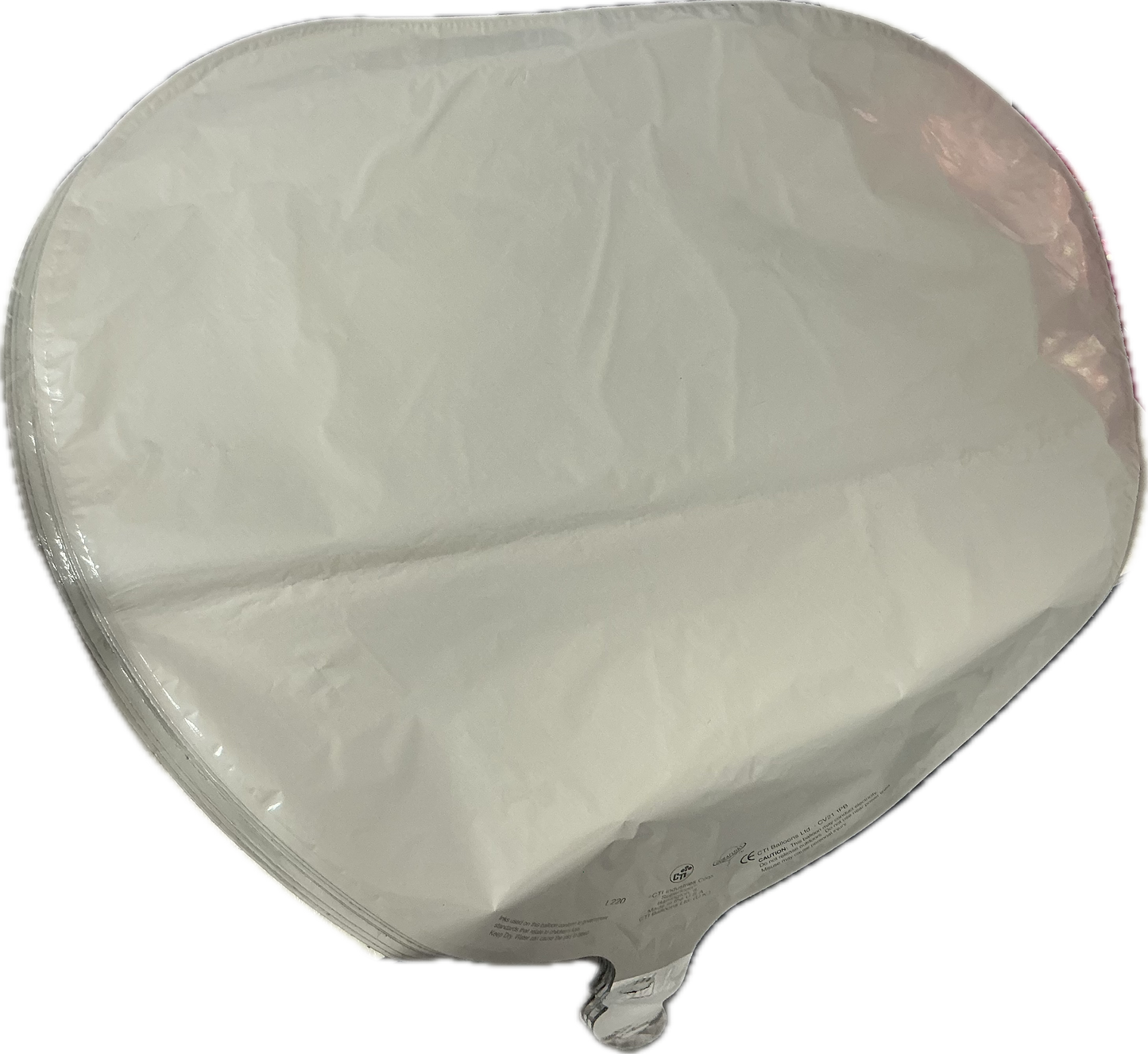 CTI White Heart Balloon