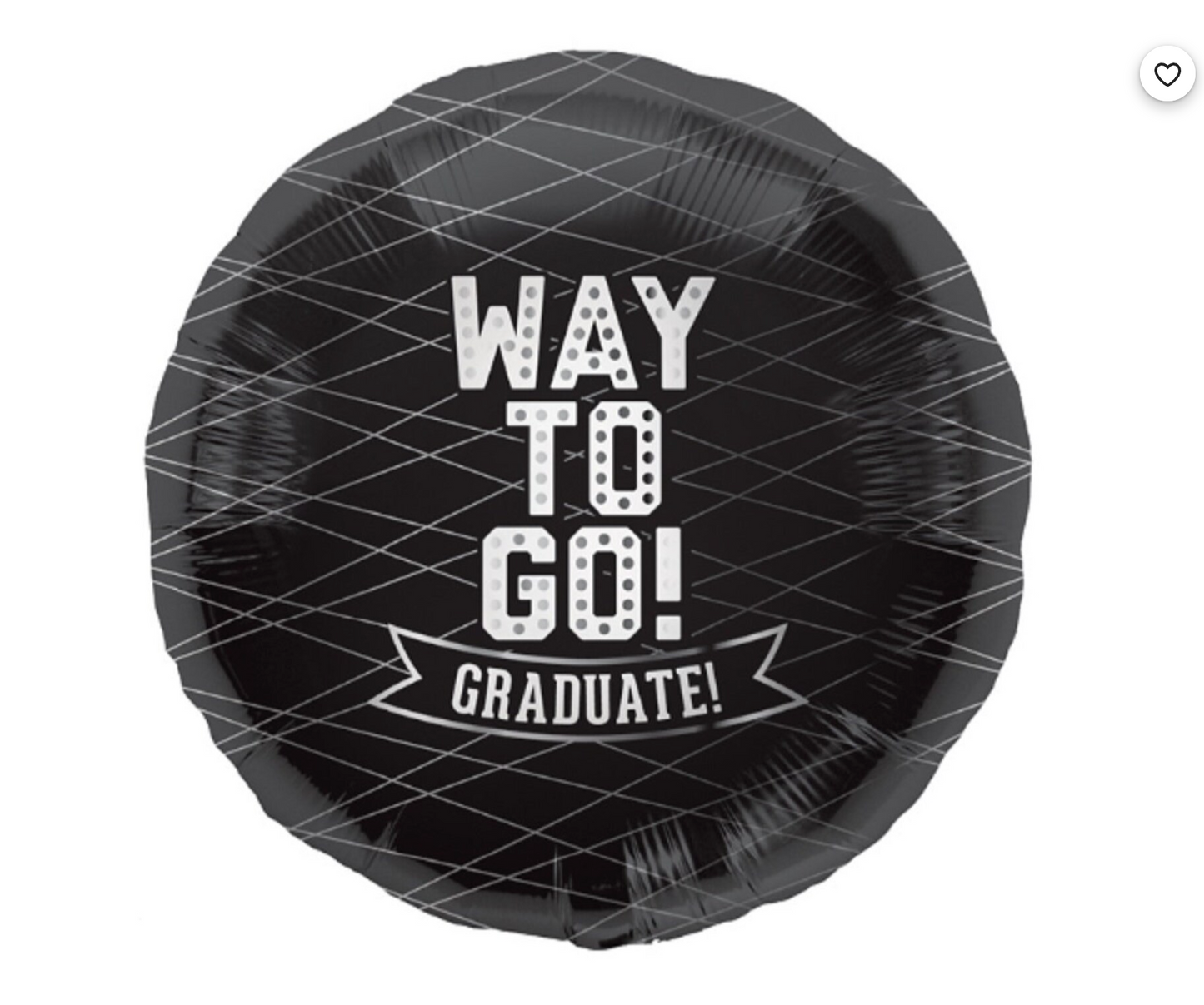 Way To Go! Graduate! Foil Balloon