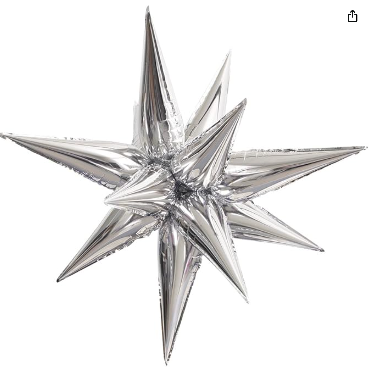 Boom Boom Party Exploding Star Balloons 26"