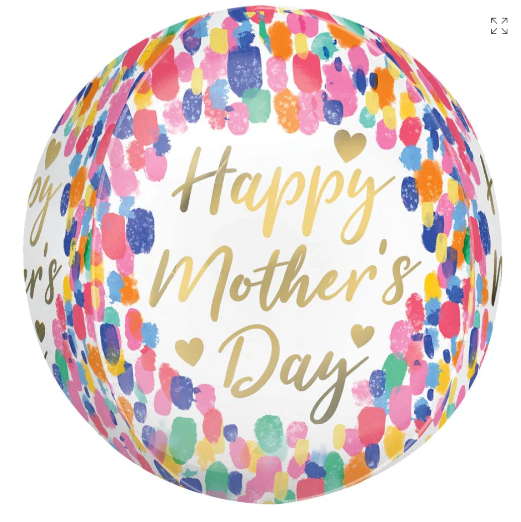 Angaram Happy Mother's Day Orbz Balloon 15"