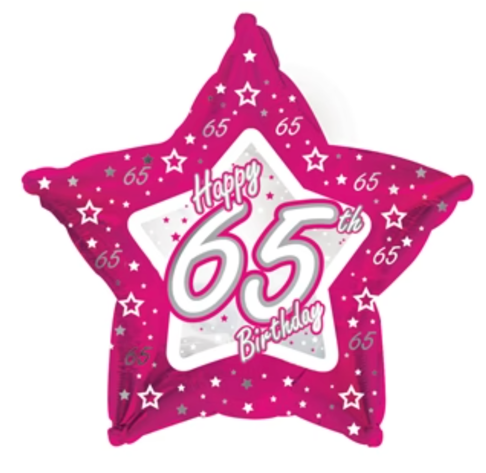 CTI Happy Birthday Star Balloons