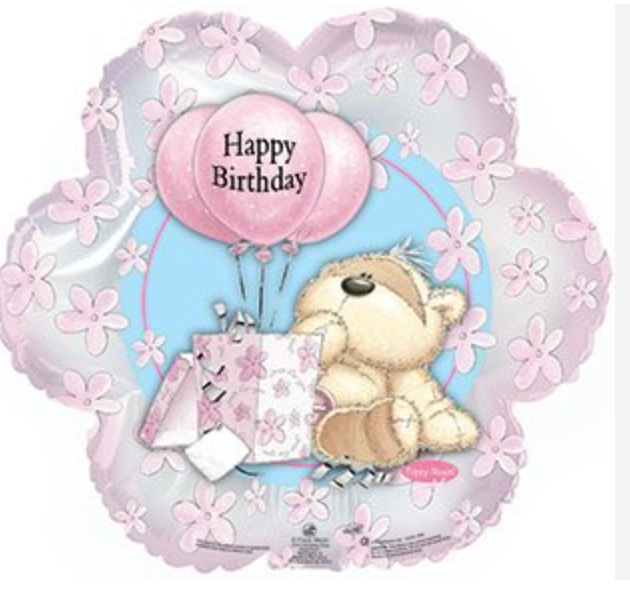 CTI Happy Birthday Flower Balloons