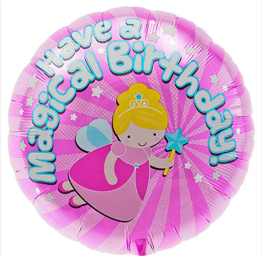 North Star Have a Magical Birthday Pink Foil Balloon