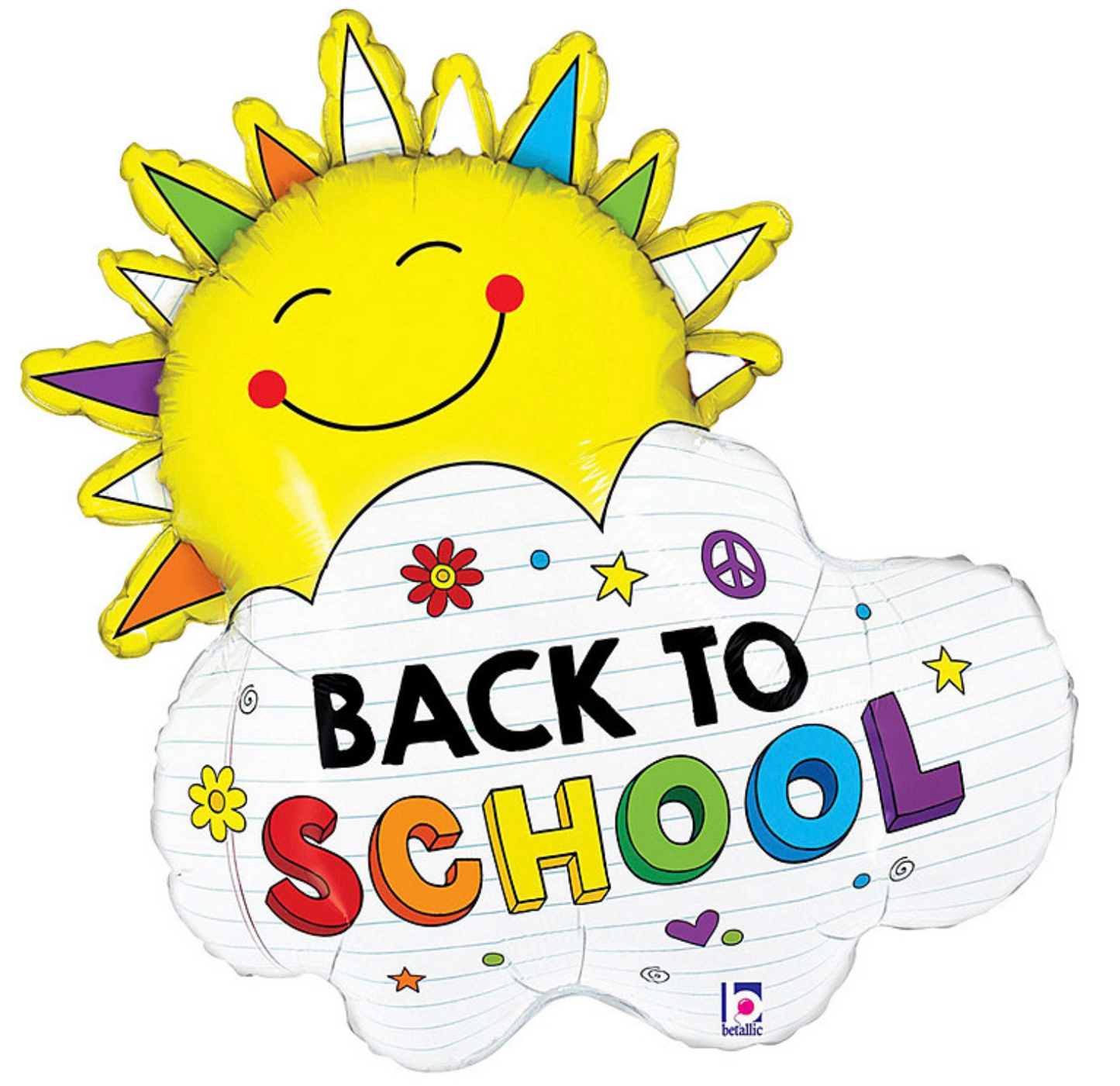 Betallic Back to School Foil Balloon 26"