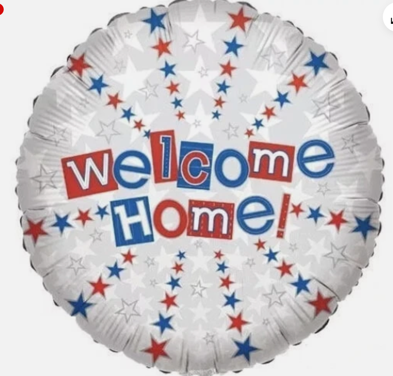 18" Welcome Home Kalcidoscop Balloon
