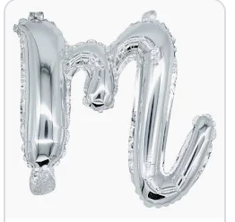 14" Script Foil Balloon