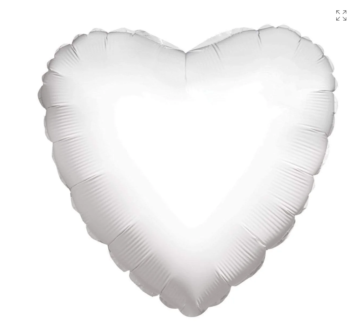 18" CTI Foil Heart Balloons