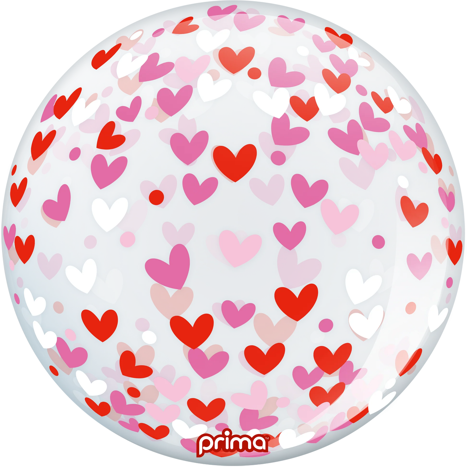 Prima 20” Confetti Hearts Sphere