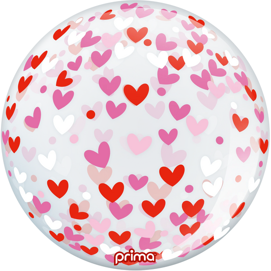 Prima 20” Confetti Hearts Sphere