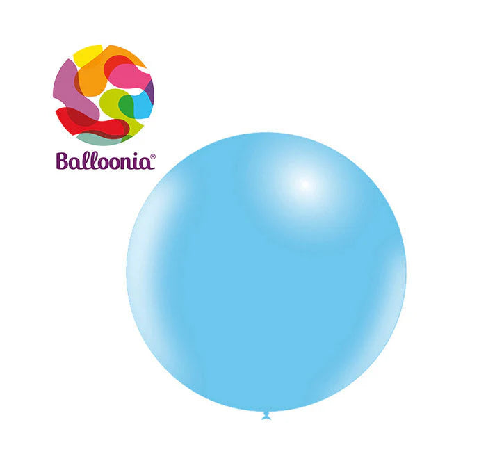 Balloonia 2ft Sky Blue Latex Balloon (5ct)