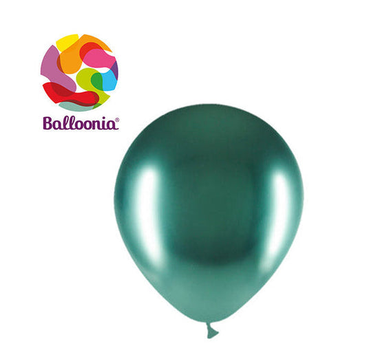 Balloonia 5" Brilliant Latex Green Balloons (100ct)