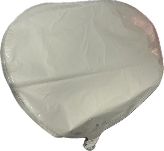 CTI White Heart Balloon