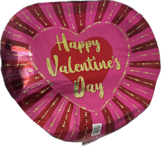 Happy Valentines Day Heart Balloon