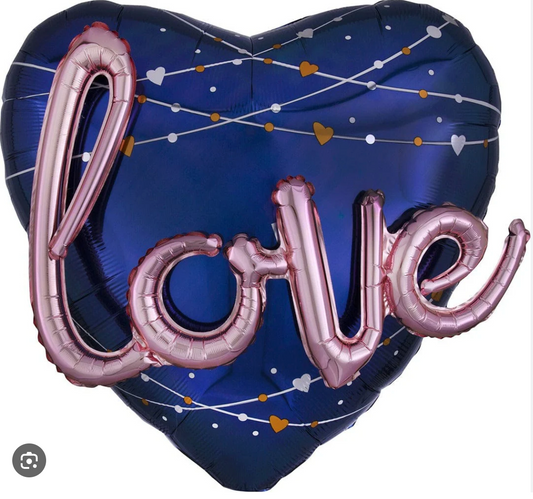 Anagram 3D Love Balloon 27"