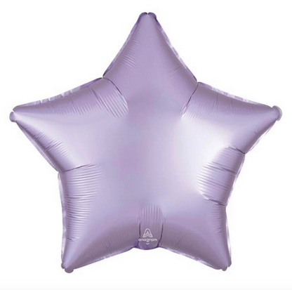 North Star Magenta Foil Star Balloon 5/15"
