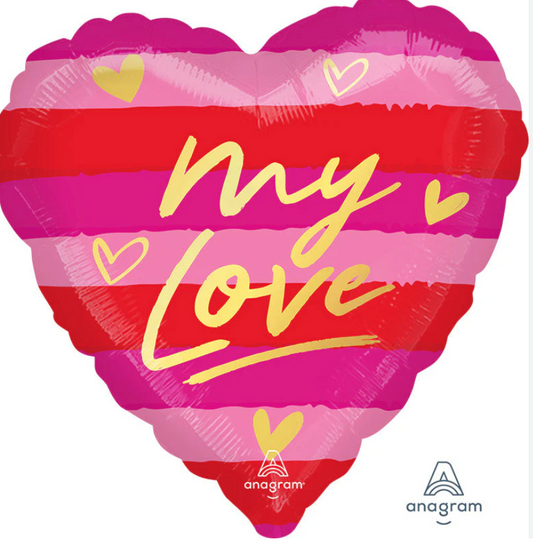18" My Love Foil Balloon