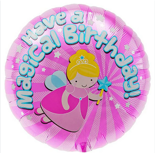 North Star Have a Magical Birthday Pink Foil Balloon