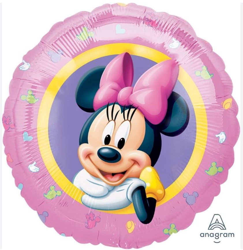 Anagram Minnie Mouse Circle Portrait 18″ Balloon