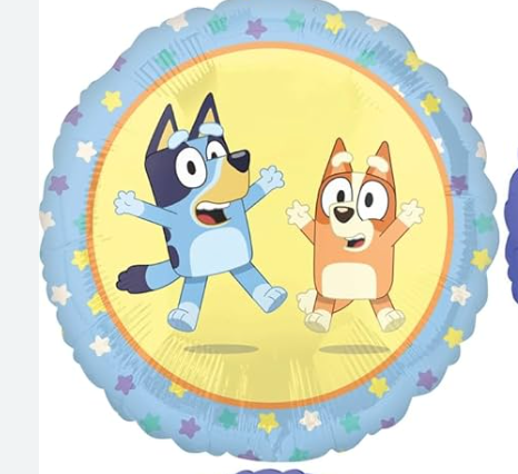 Anagram Bingo & Bluey Foil Balloon