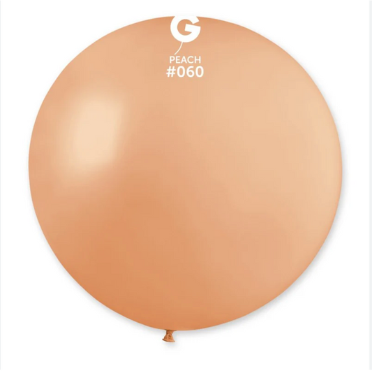 Kalcidoscope Peach Globe Balloon