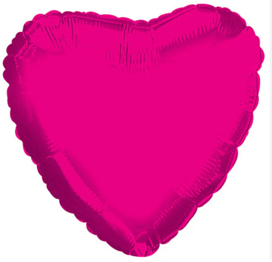 CTI Magenta Heart Balloon