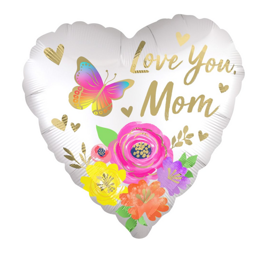 Anagram Love You Mom Balloon 18"