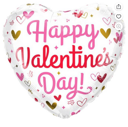 18" Happy Valentines Day