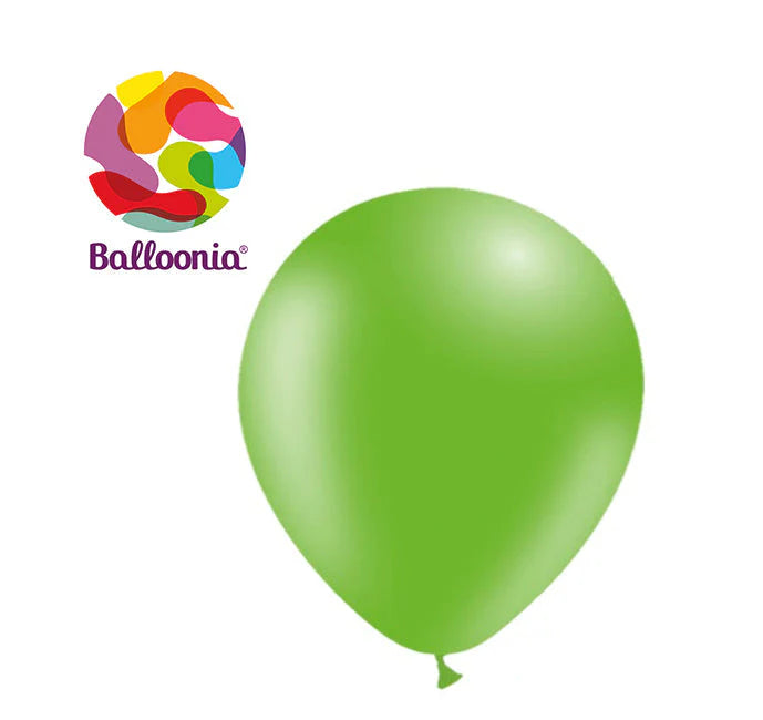 Balloonia 12" Latex Apple Green (100ct)