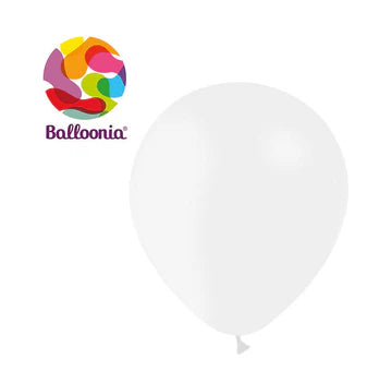 Balloonia 5" Latex White (100ct)